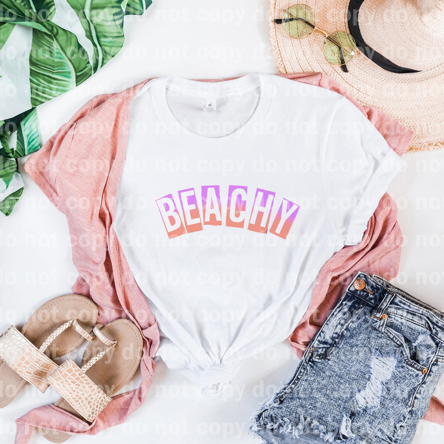 Beachy Full Color/One Color Dream Print or Sublimation Print