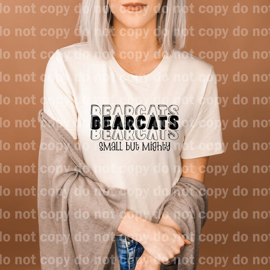 Bearcats Small But Mighty Black/White Dream Print or Sublimation Print