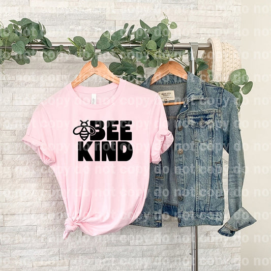 Bee Kind Black/White Dream Print or Sublimation Print