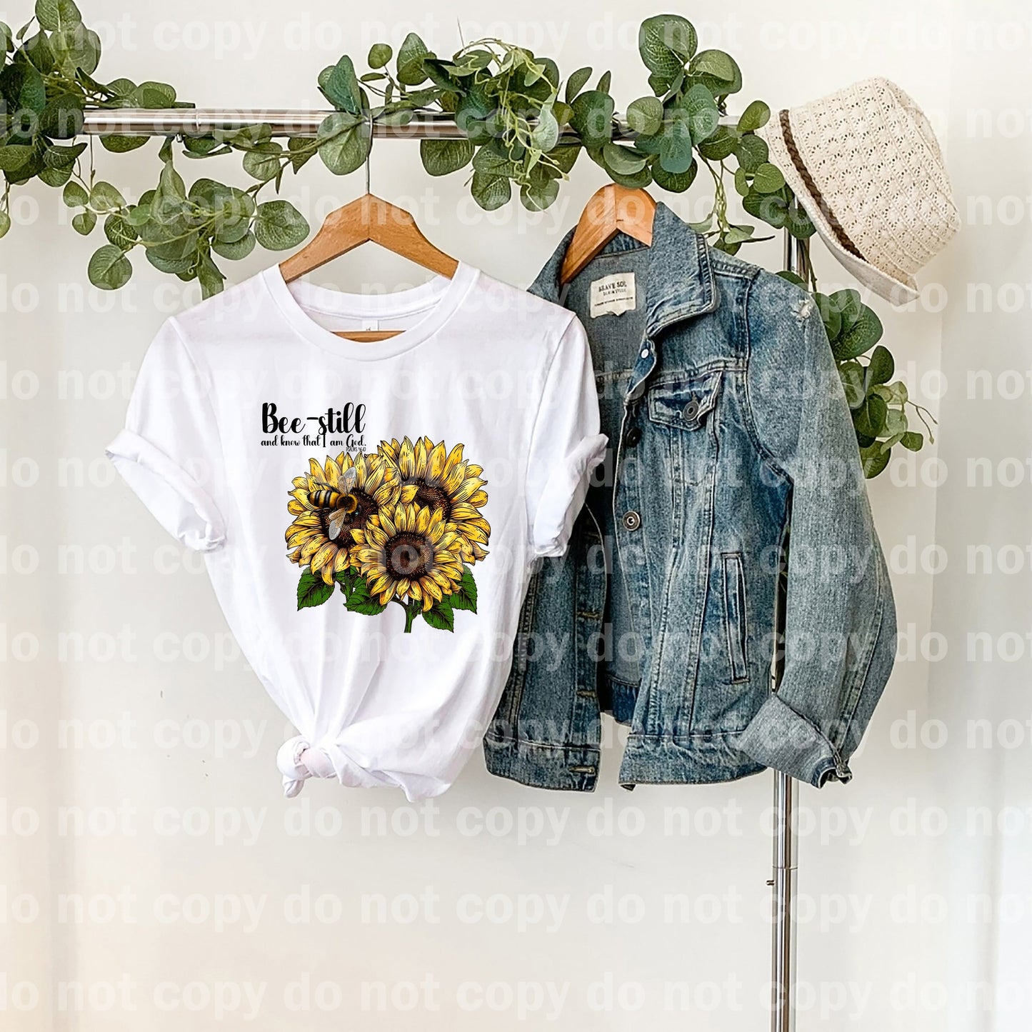 Bee Still And Know That I Am God Dream Print or Sublimation Print