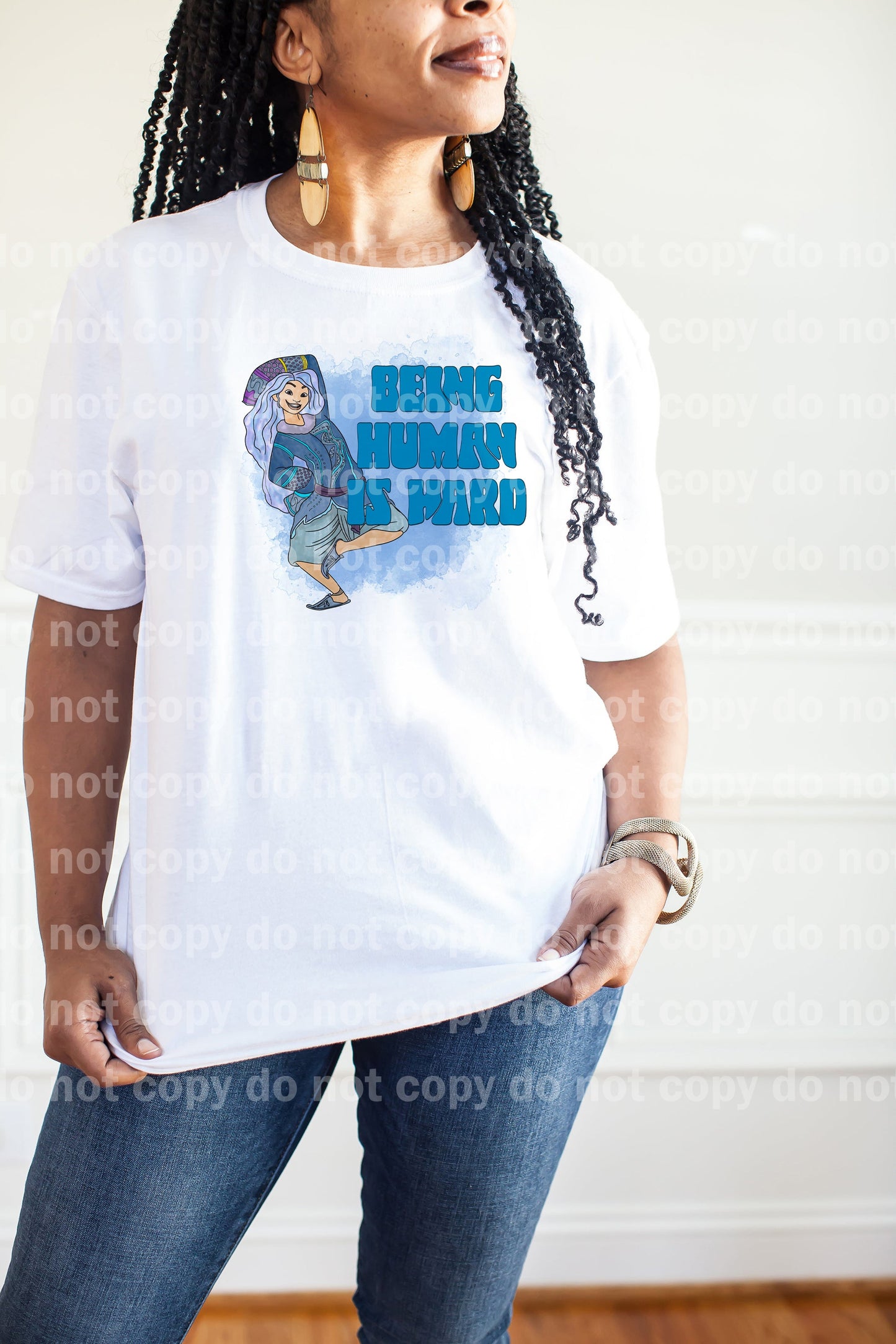 Being Human Is Hard Dream Print or Sublimation Print