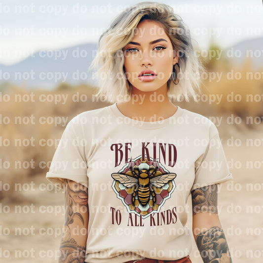 Be Kind To All Kinds Bee Dream Print or Sublimation Print
