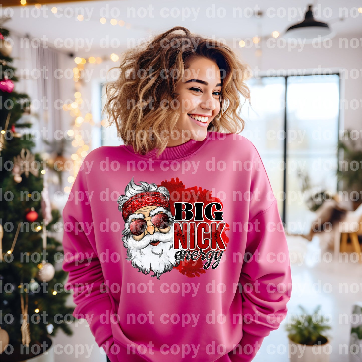 Big Nick Energy Santa Dream Print or Sublimation Print