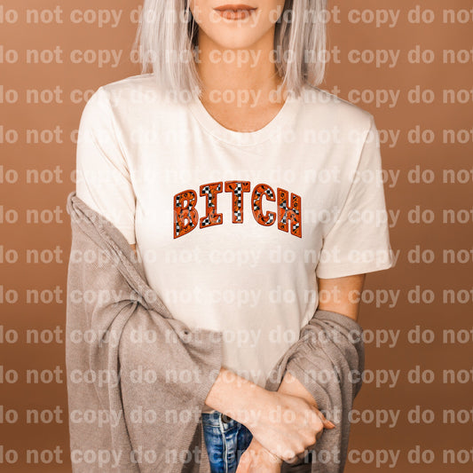 Bitch Pumpkins Embroidery Dream Print or Sublimation Print