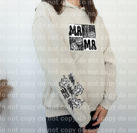 Mama Black Chrome with Optional Sleeve Design Dream Print or Sublimation Print