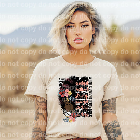 Black Magic Girl Stronger Than A Storm Dream Print or Sublimation Print