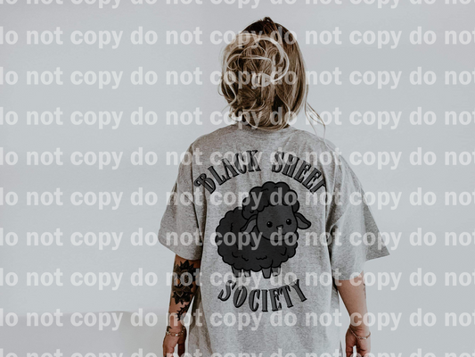 Black Sheep Society Full Color/One Color Dream Print or Sublimation Print