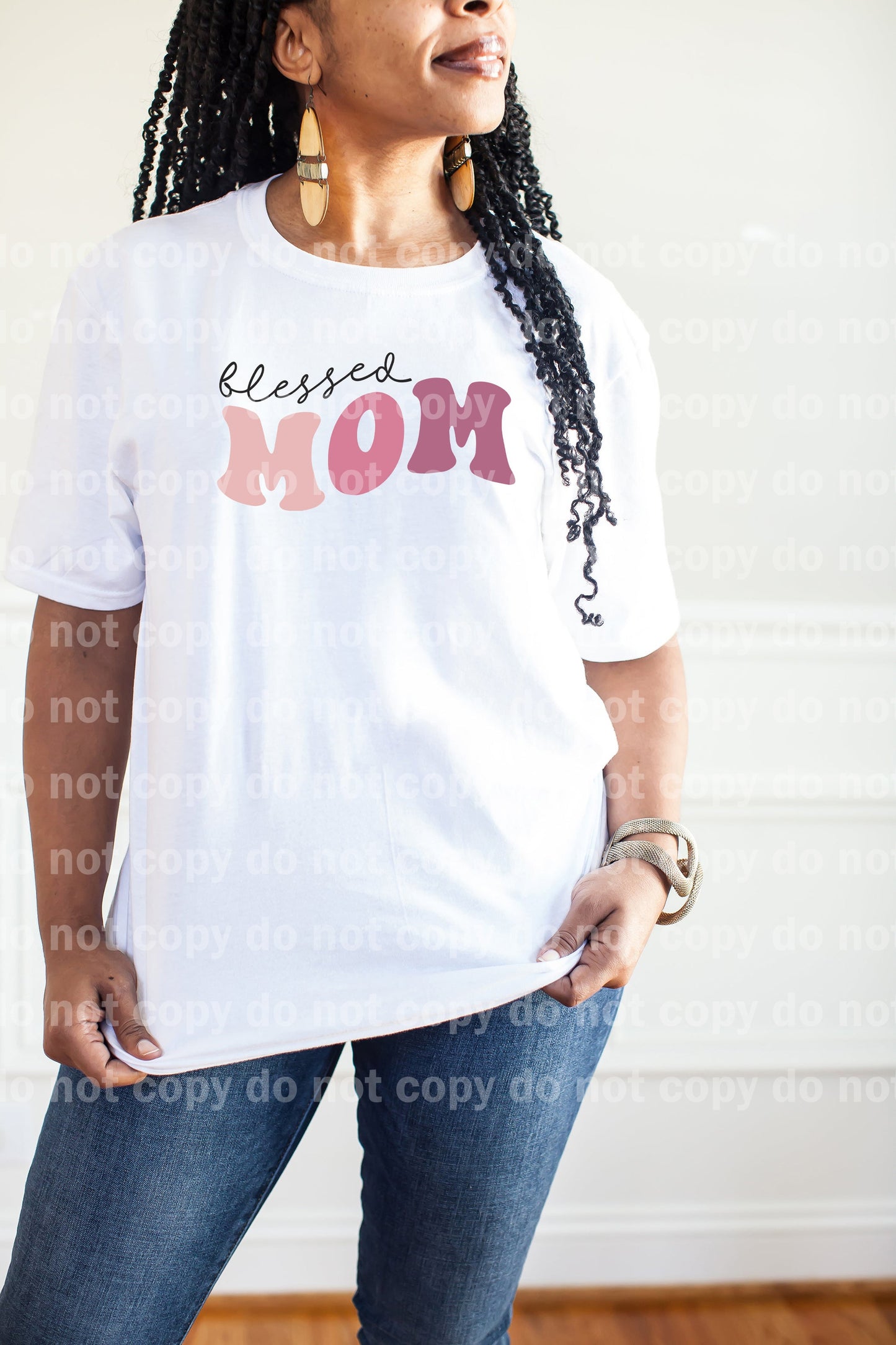 Blessed Mom Squiggle Dream Print or Sublimation Print