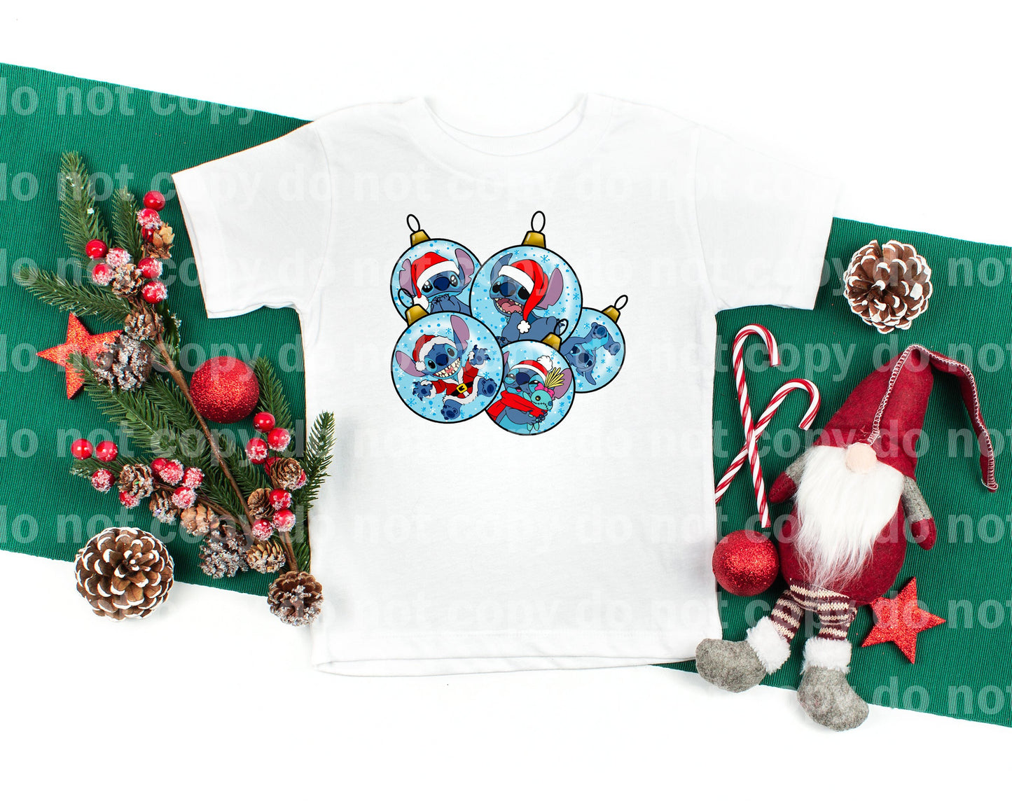 Blue Alien Christmas Ornament Balls with Optional Sleeve Design Dream Print or Sublimation Print