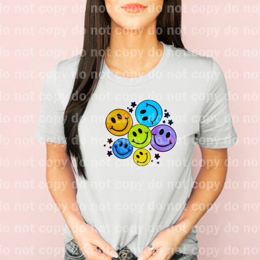 Blue Smiley Emojis Dream Print or Sublimation Print