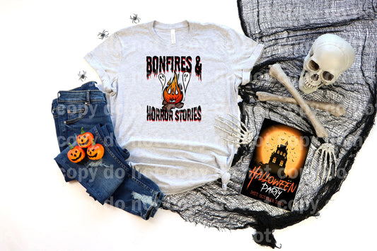 Bonfires And Horror Stories Drippy Dream Print or Sublimation Print