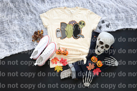 Boo Green O Ghost Skull Dream Print or Sublimation Print