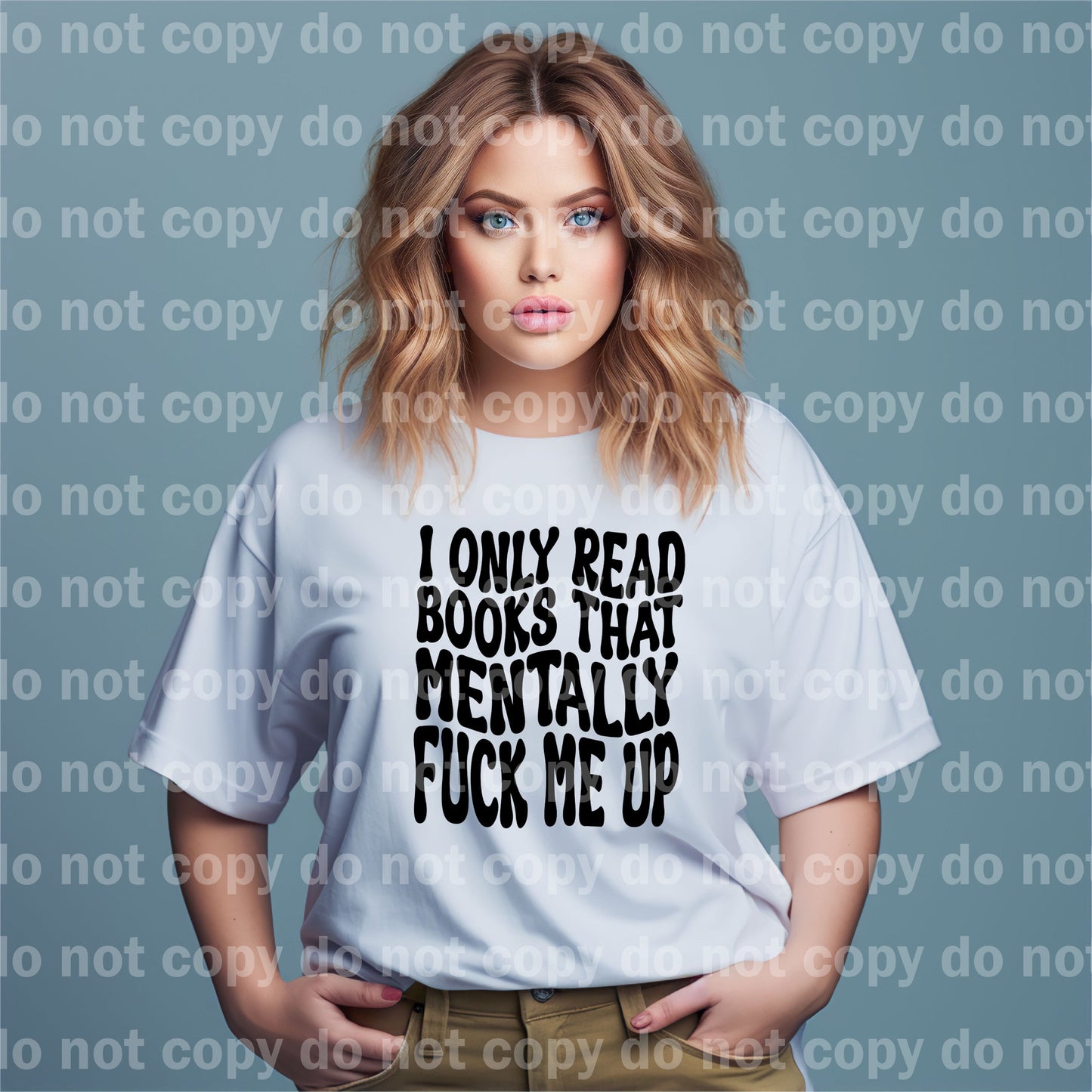 I Only Read Books That Mentally Fuck Me Up Dream Print or Sublimation Print