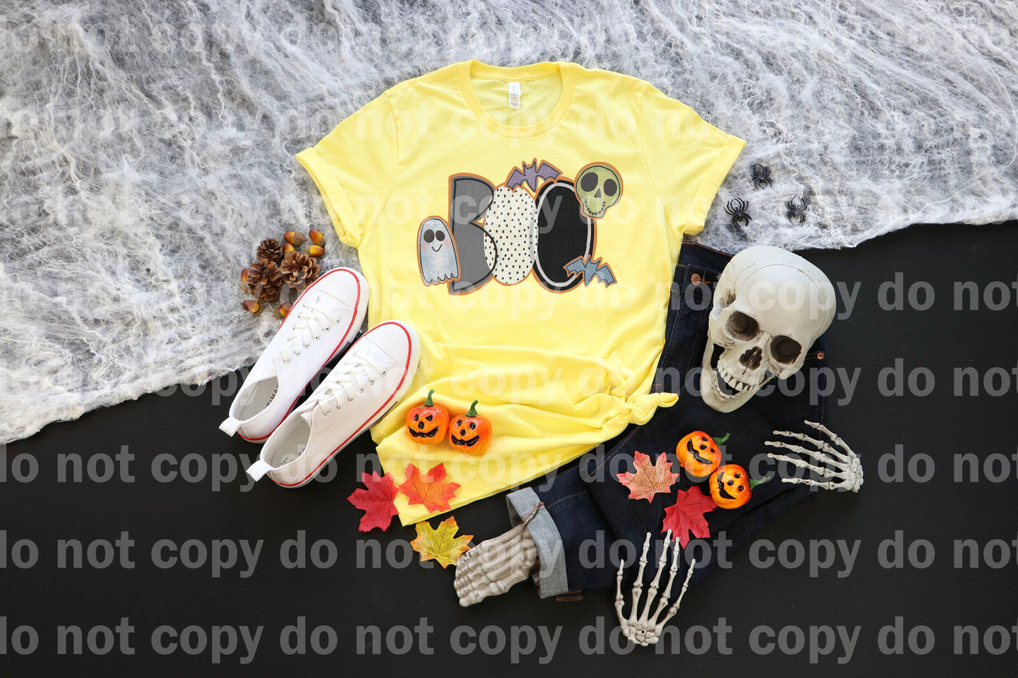 Boo White O Ghost Skull Dream Print or Sublimation Print