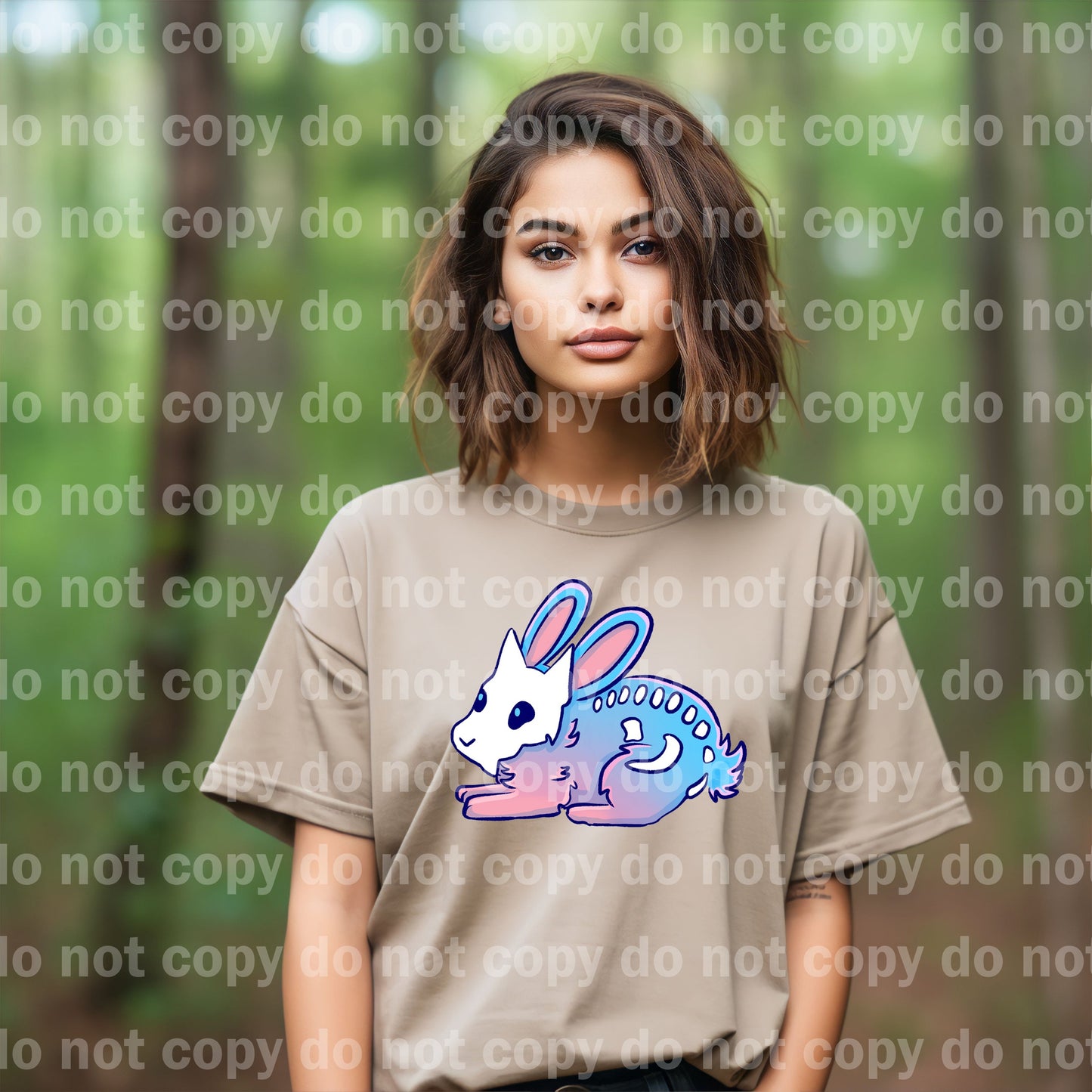 Gentle Kind Lucky Bunny Dream Print or Sublimation Print