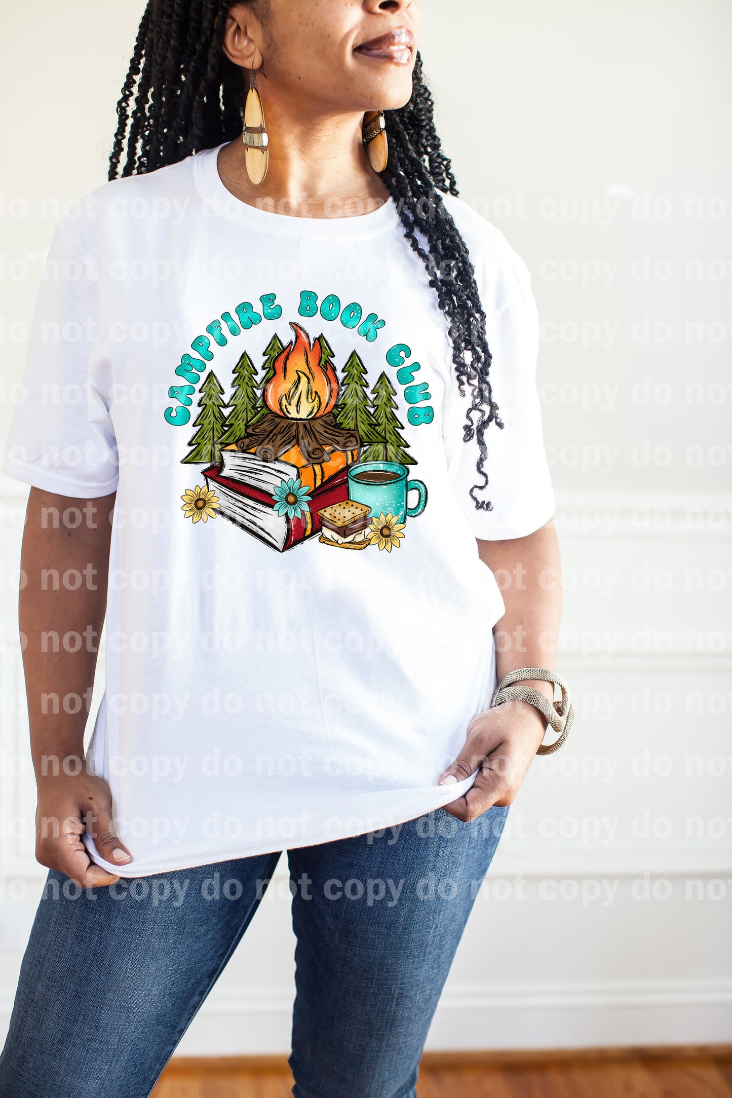 Campfire Book Club with Pocket Option Dream Print or Sublimation Print