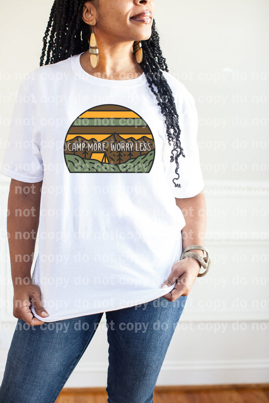 Camp More Worry Less Dream Print or Sublimation Print