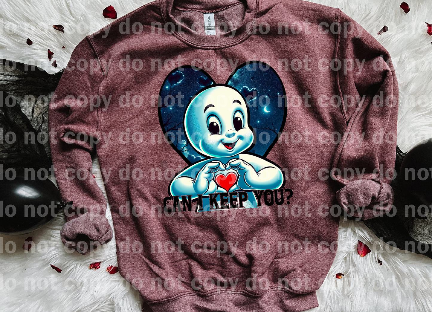 Can I Keep You Ghost Heart Dream Print or Sublimation Print