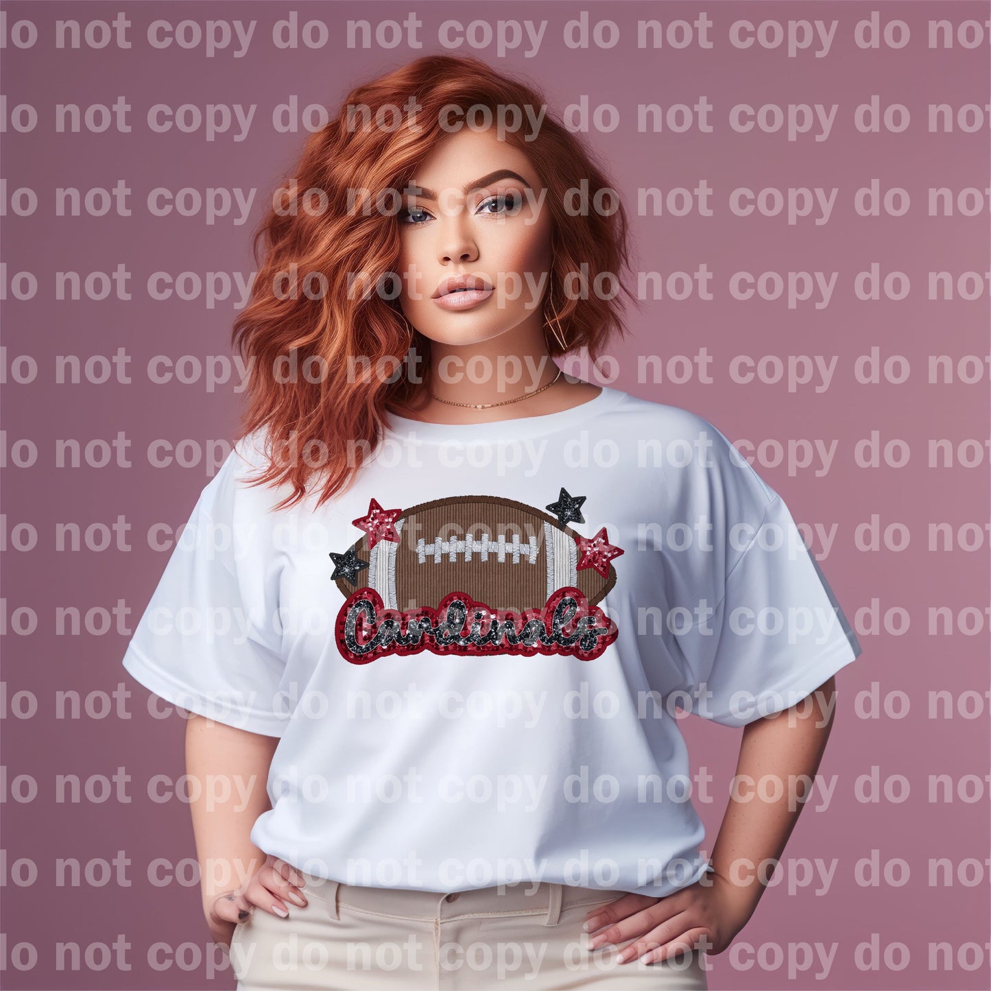 Cardinals Football Dream Print or Sublimation Print