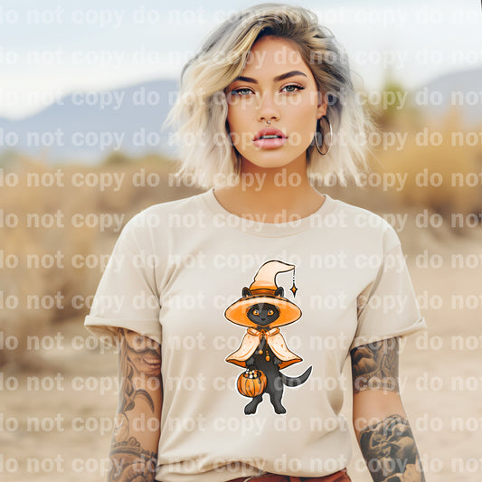 Cat Wizard Orange Hat Dream Print o Impresión por sublimación