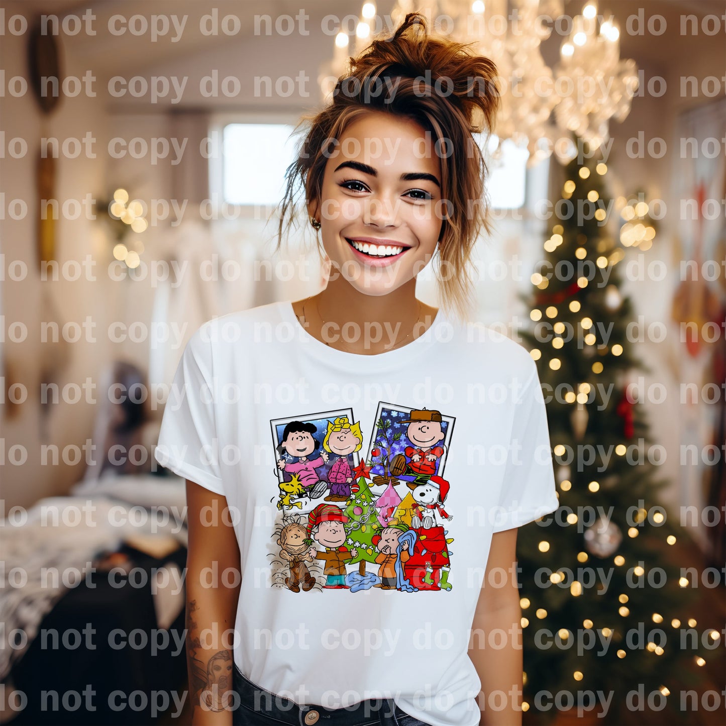 Christmas Polaroids CB with Optional Sleeve Design Dream Print or Sublimation Print