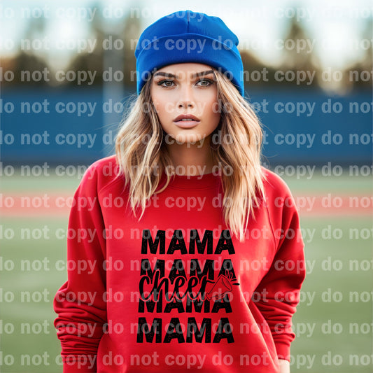 Cheer Mama Typography Dream Print or Sublimation Print