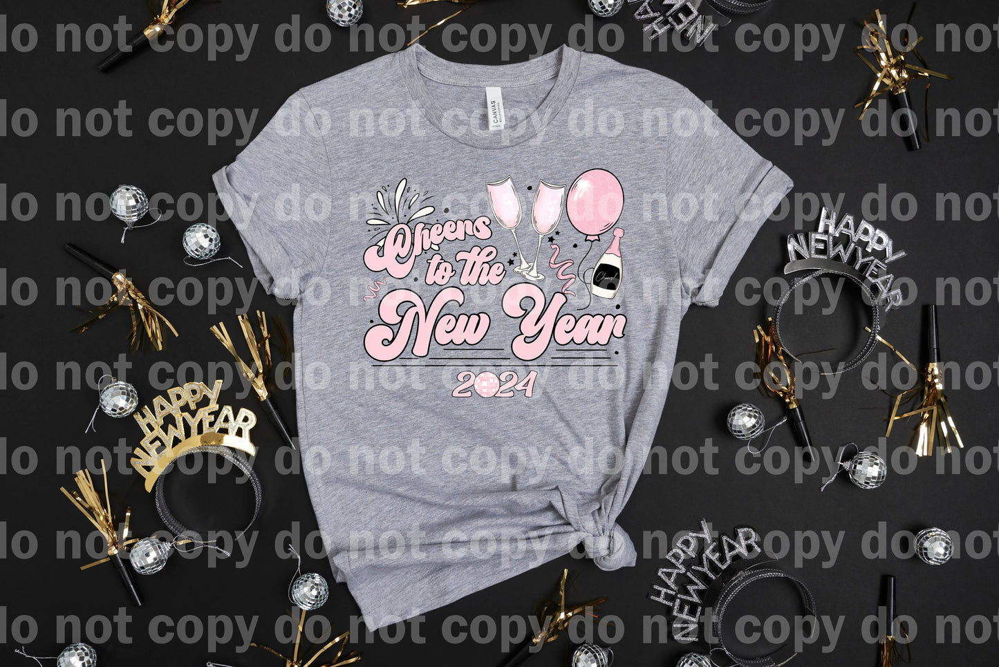 Cheers To The New Year 2024 Dream Print or Sublimation Print