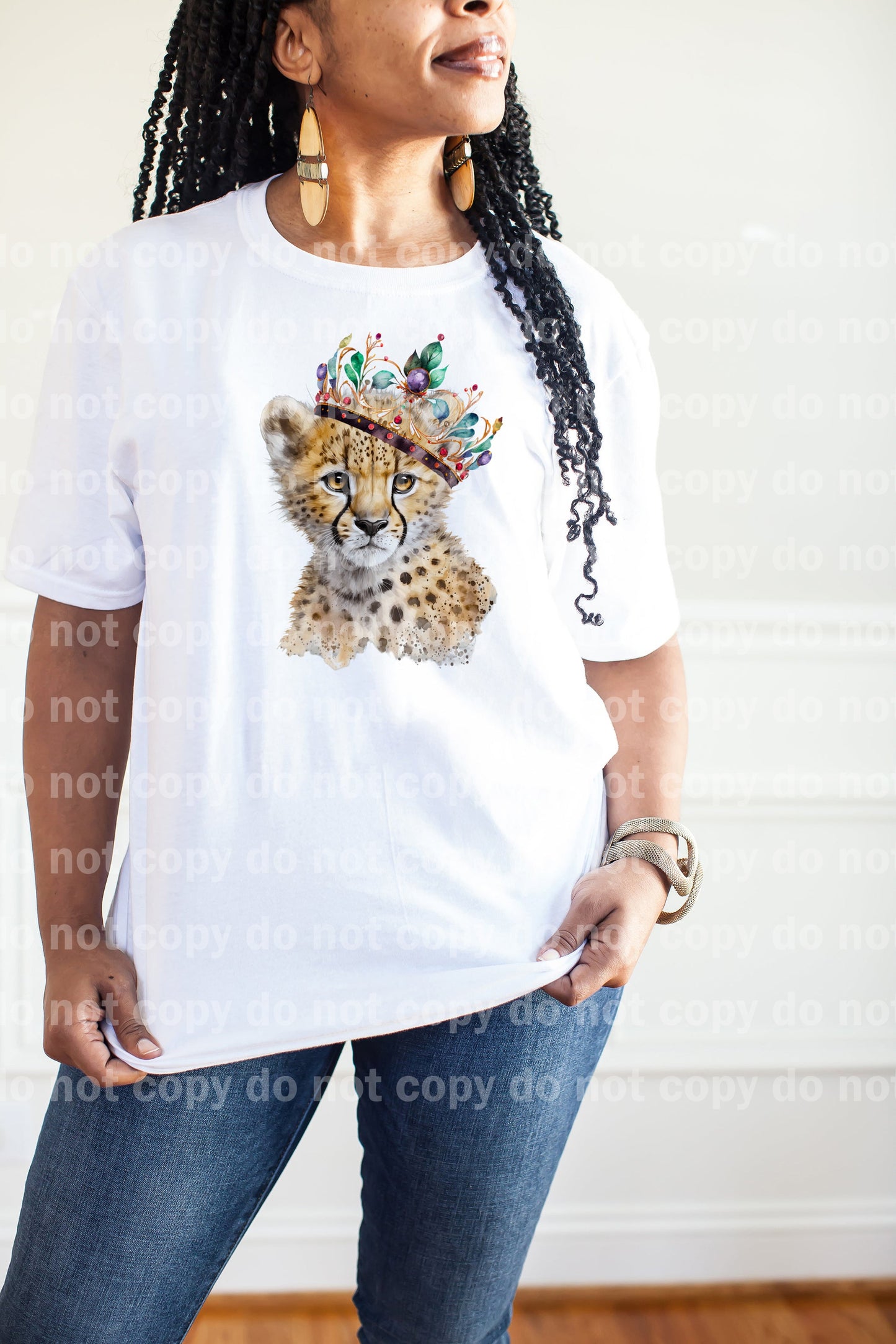 Cheetah With Crown Dream Print or Sublimation Print