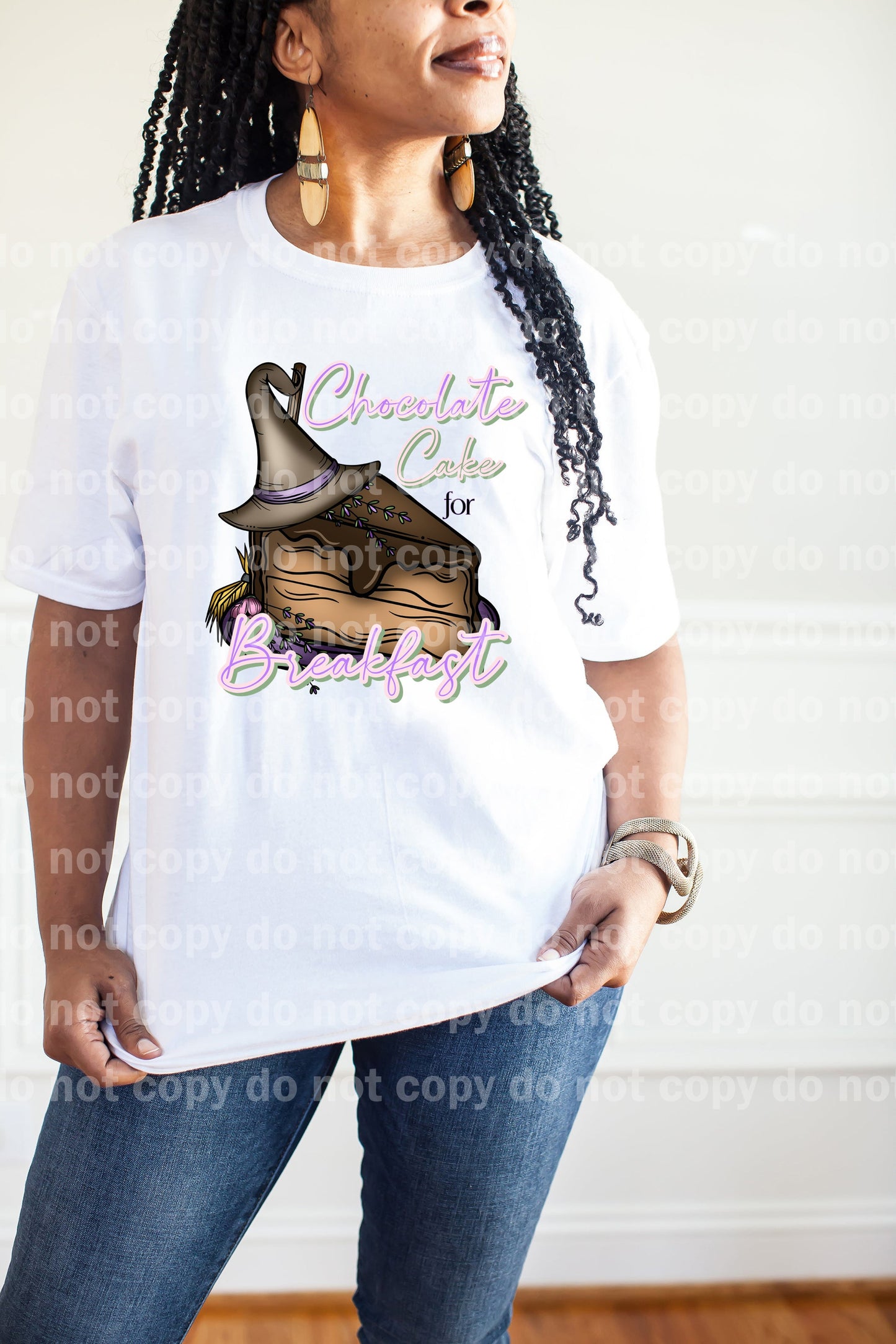 Chocolate Cake For Breakfast Dream Print or Sublimation Print