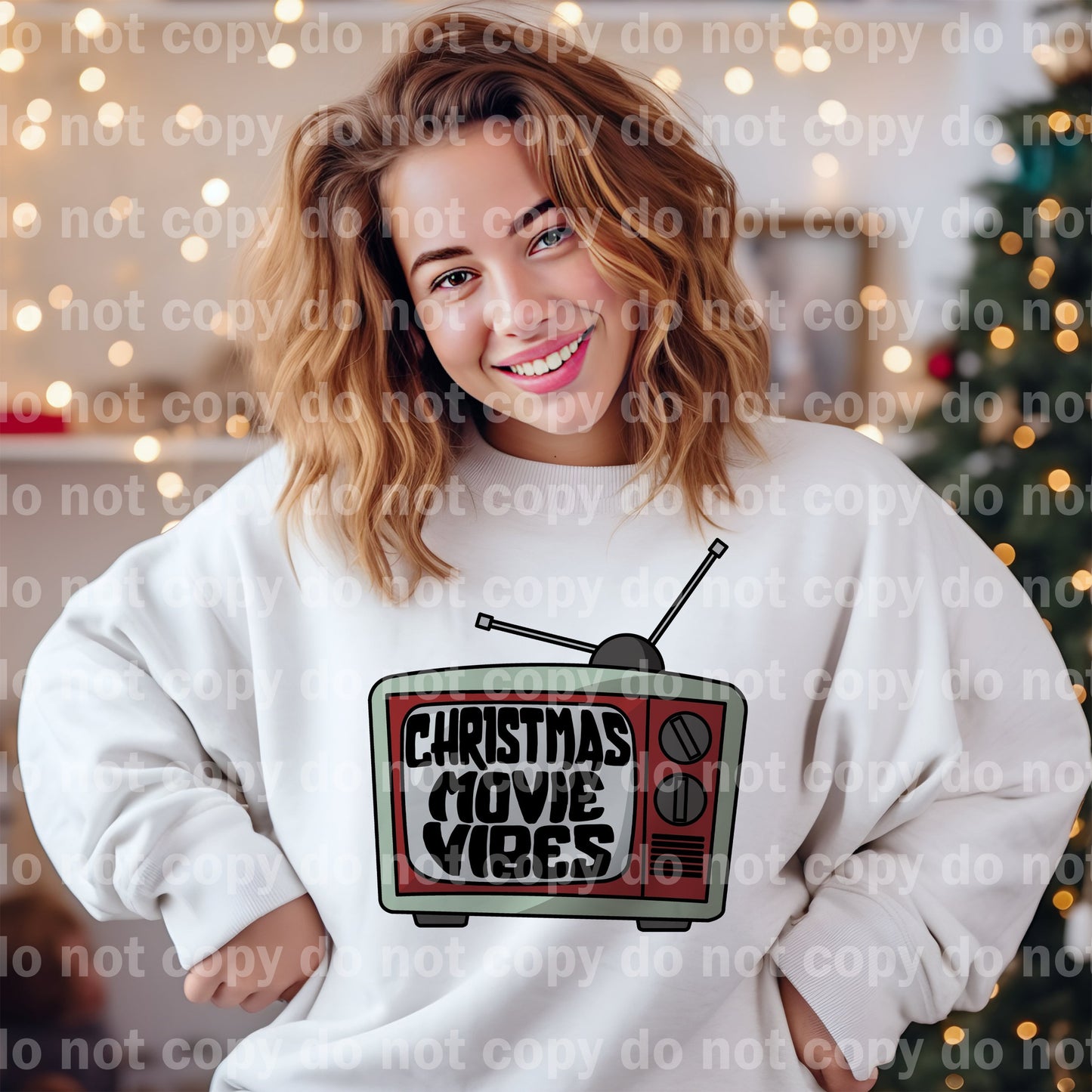 Christmas Movie Vibes Dream Print or Sublimation Print