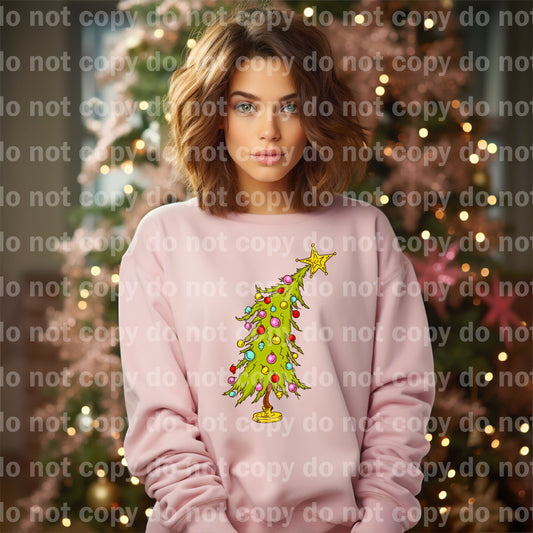 Christmas Tree Green Man Dream Print or Sublimation Print