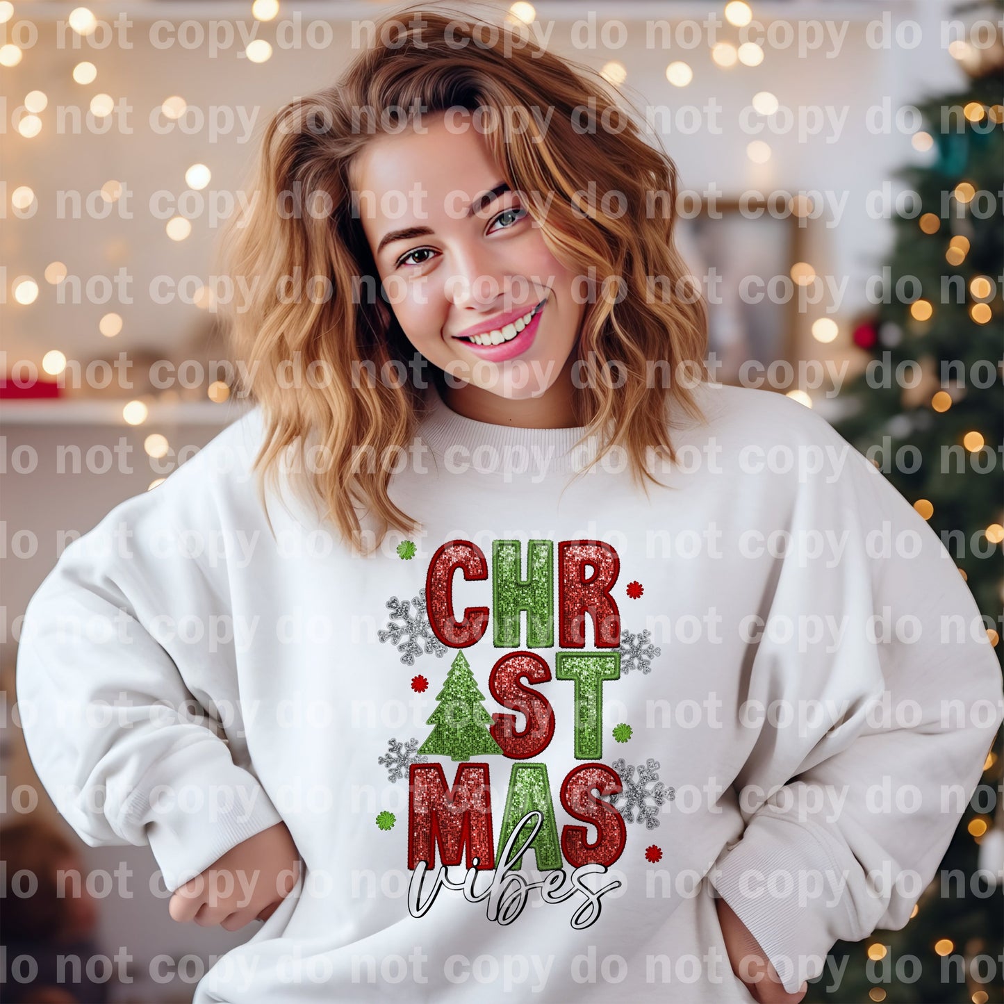 Christmas Vibes Dream Print or Sublimation Print