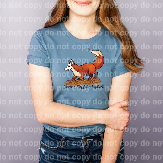 Clever Playful Resilient Fox Dream Print or Sublimation Print