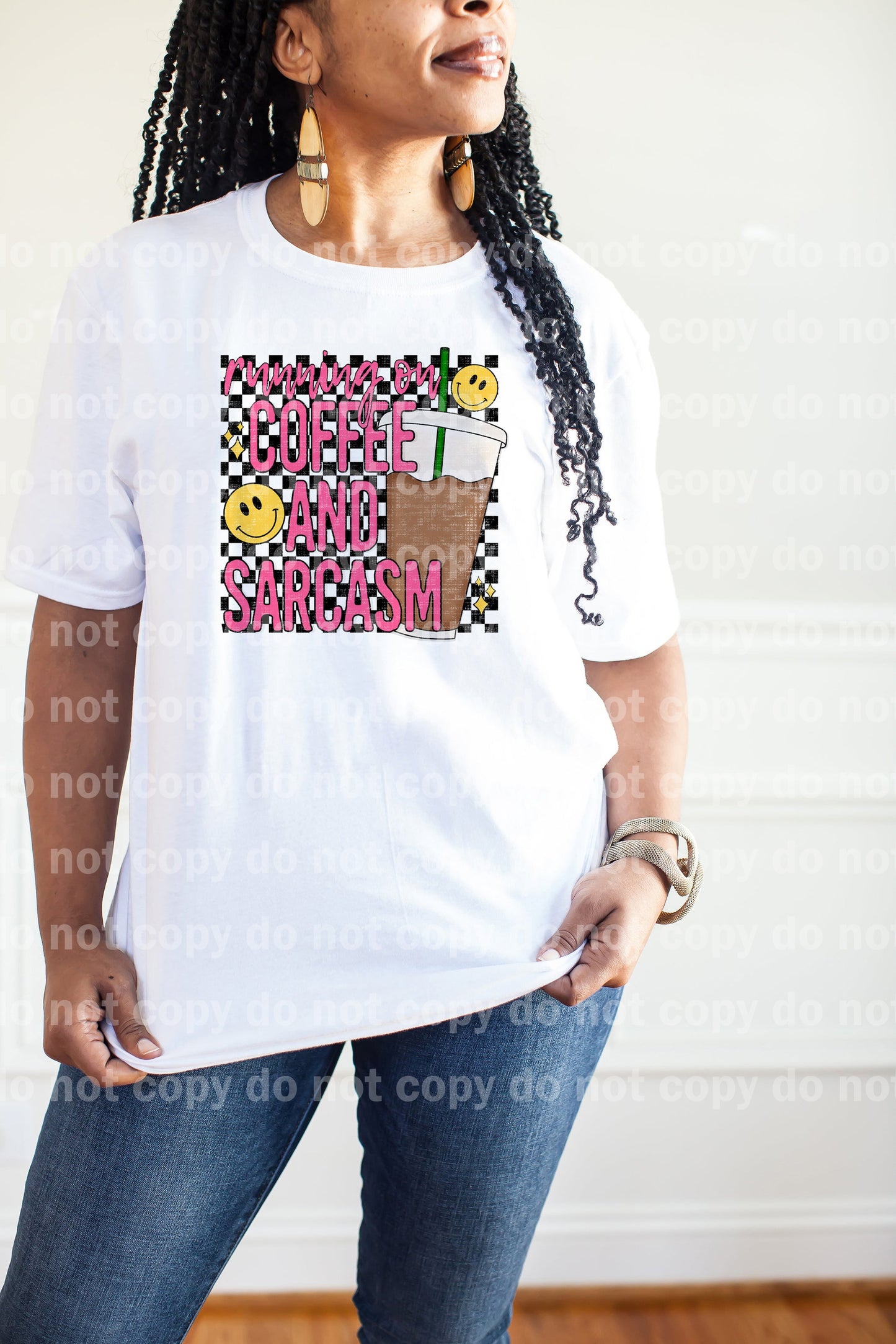 Running On Coffee And Sarcasm Dream Print or Sublimation Print