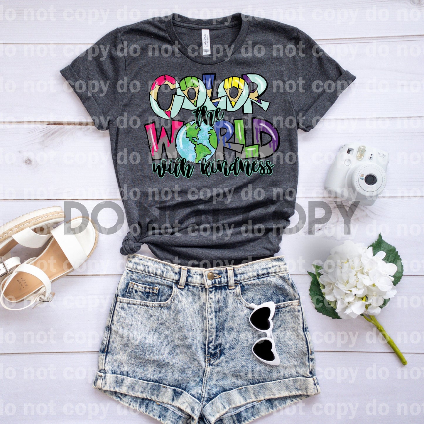 Color the World With Kindness Dream Print or Sublimation Print