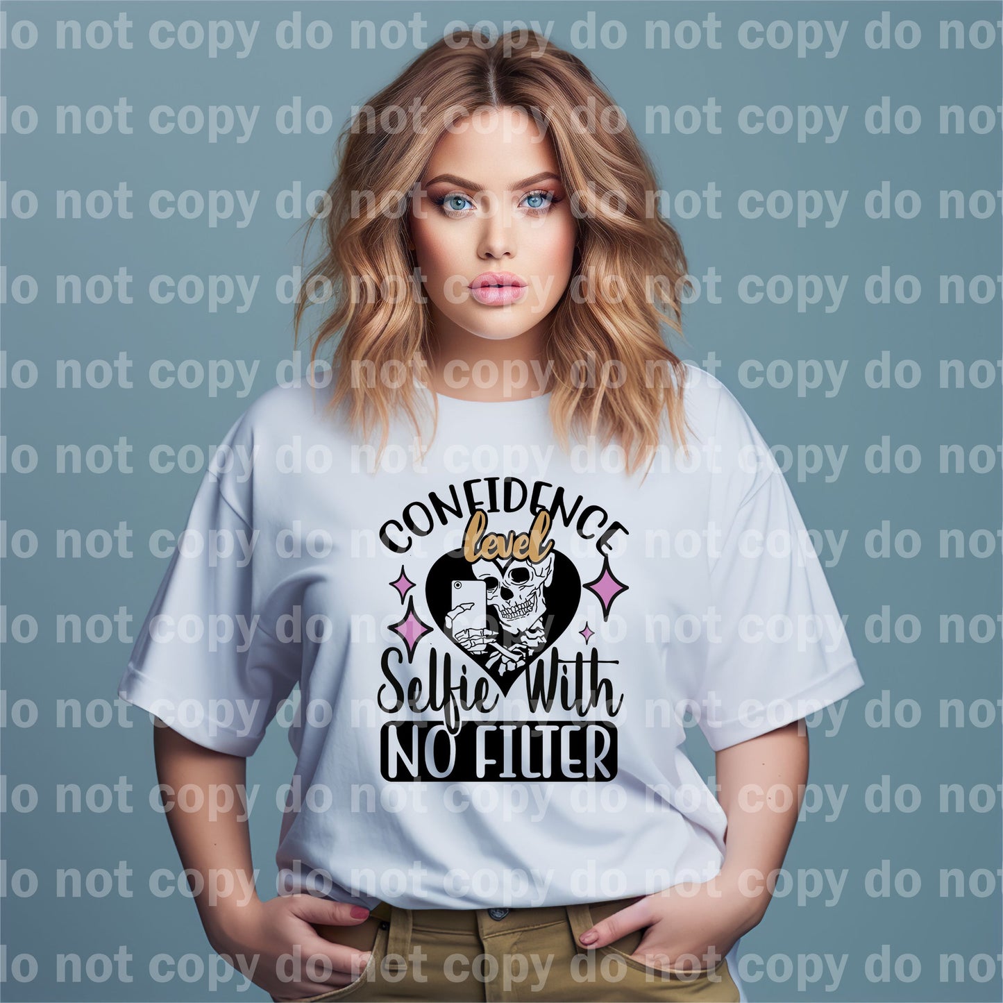 Confidence Level Selfie With No Filter Dream Print or Sublimation Print