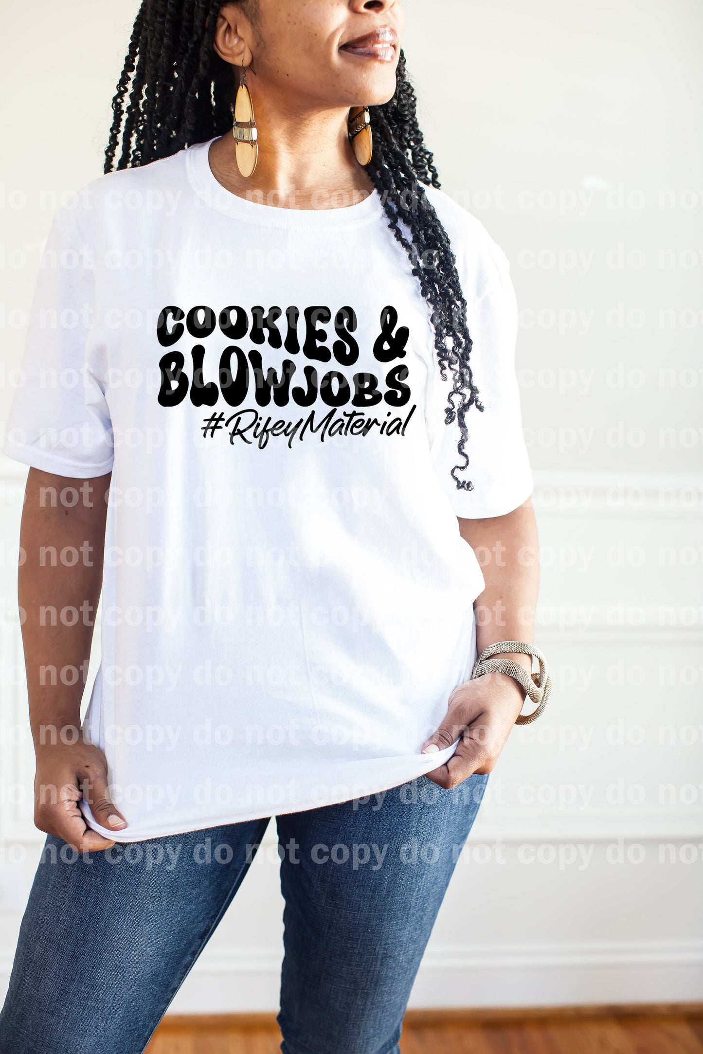 Cookies And Blowjobs Black/White Dream Print or Sublimation Print
