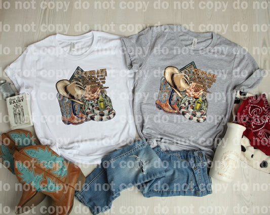 Courage Is Being Scared To Death And Saddling Up Anyway Dream Print or Sublimation Print