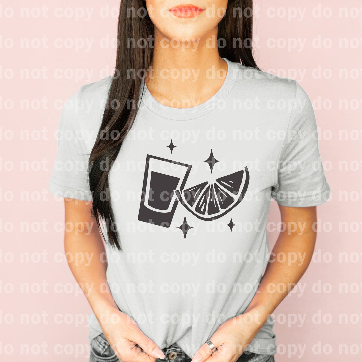 Cup And Lemon Distressed/Non Distressed Dream Print or Sublimation Print