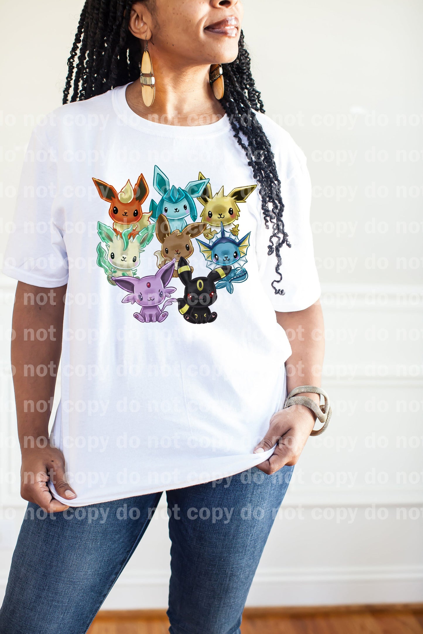 Cute Group Of Pocket Monster Dream Print or Sublimation Print