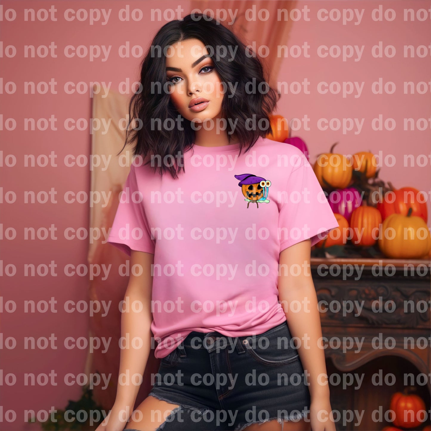 Cutest Pumpkin In The Patch with Pocket Option Dream Print or Sublimation Print