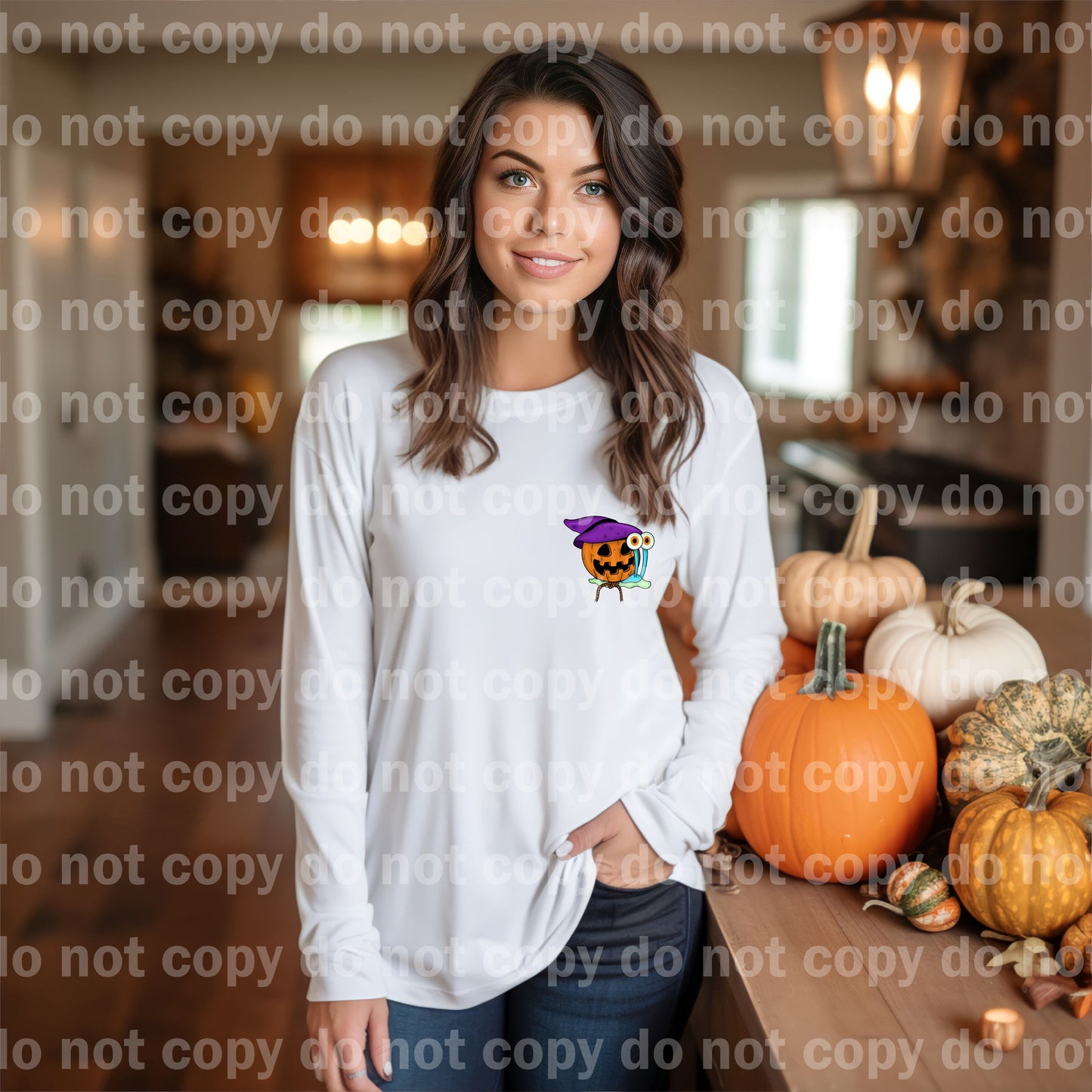 Cutest Pumpkin In The Patch with Pocket Option Dream Print or Sublimation Print