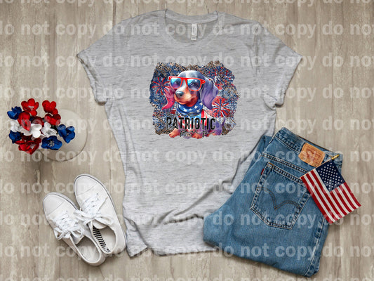 One Patriotic Pup Dachshund Dream Print or Sublimation Print