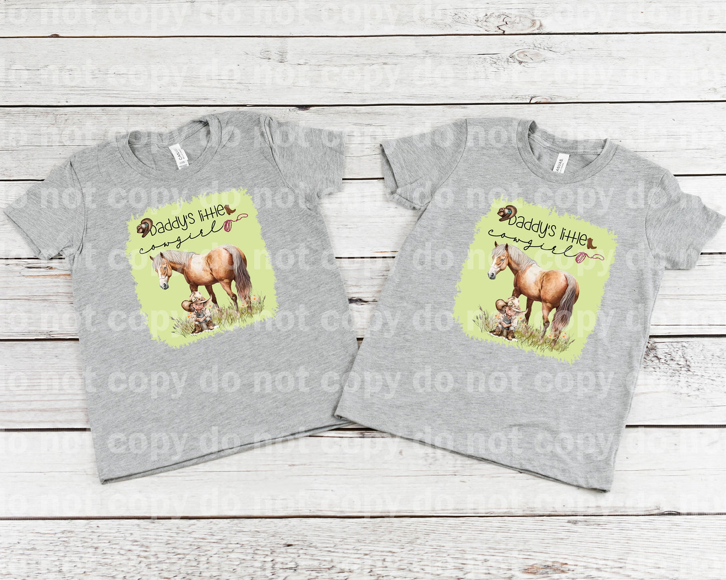 Daddy's Little Cowgirl Dream Print or Sublimation Print
