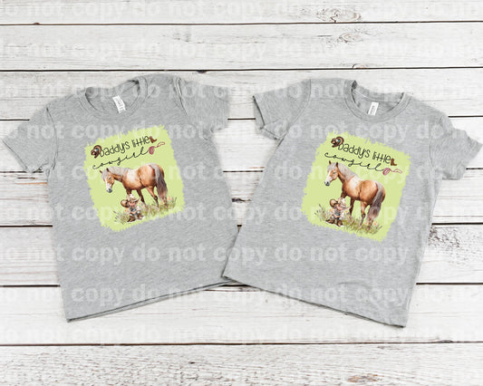 Daddy's Little Cowgirl Dream Print or Sublimation Print