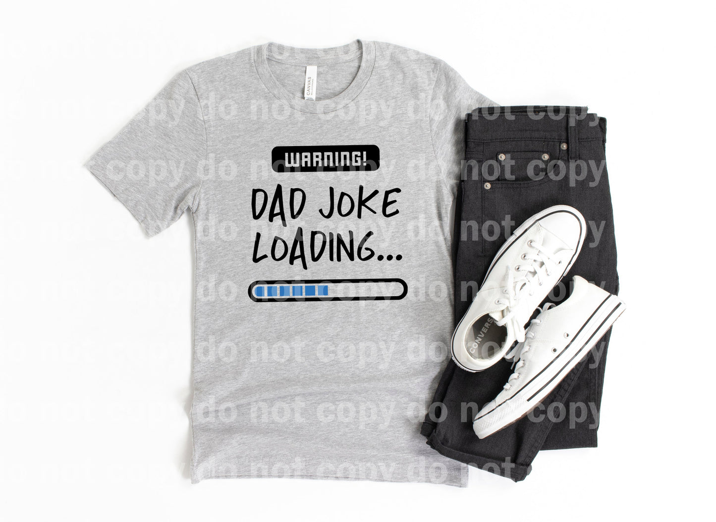 Warning Dad Joke Loading Dream Print or Sublimation Print