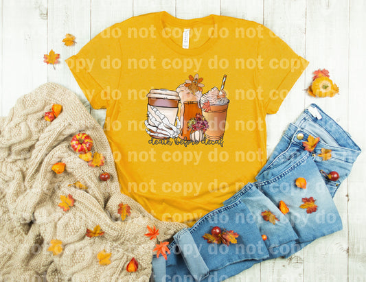 Death Before Decaf Fall Dream Print or Sublimation Print