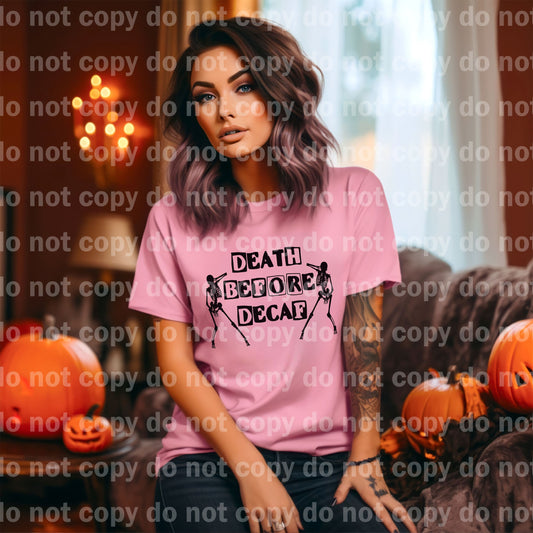 Death Before Decaf Dream Print or Sublimation Print
