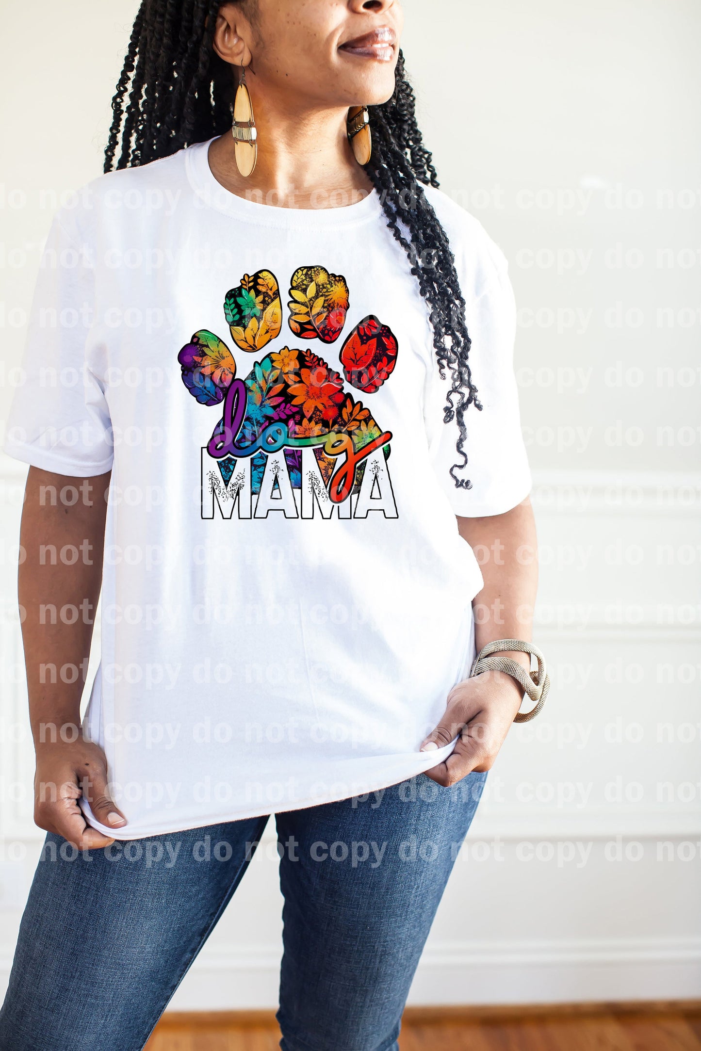 Dog Mama Paw Dream Print or Sublimation Print