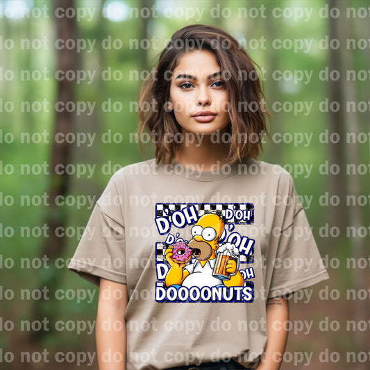 Doh Doh Doh Donuts Dream Print or Sublimation Print